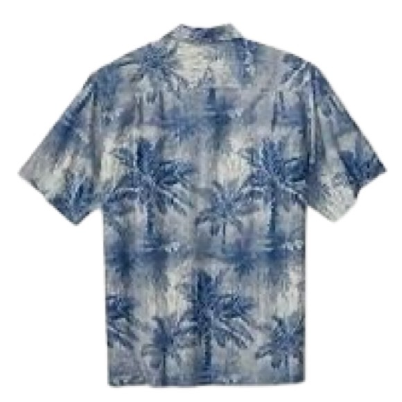 Tommy Bahama Lindos Palms Camp Shirt Size 3XB - Picture 3 of 8